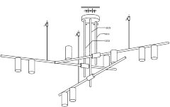 Потолочная люстра Kink Light 07621-9,19