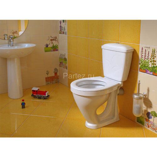 Унитаз-компакт Детский Стандарт 32,2х56,5х69 с сиденьем, белый (47901110022)