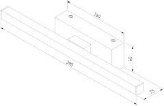 Подсветка для картин Elektrostandard 40121/LED белый