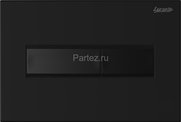 Сет LORANTO Инсталляция с кнопкой Line черная матовая + унитаз CANTO чёрный матовый с сиденьем микро