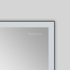 Зеркало AZARIO Fantasy 1000х700 с подсеткой, подогревом, сенсорный выключатель с функцией диммера, в