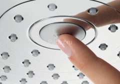 27378400 Верхний душ Raindance Select S 300 2jet, белый/хром