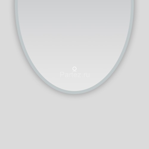 Зеркало AZARIO Gratsiya 600х900 с подсветкой, сенсорный выключатель с функцией диммера (AZ-Z-008CS)