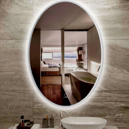 Зеркало AZARIO Gratsiya 600х900 с подсветкой, сенсорный выключатель с функцией диммера (AZ-Z-008CS)