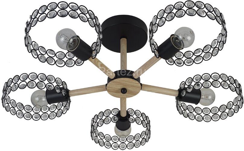 Потолочная люстра Escada 679/5P Black