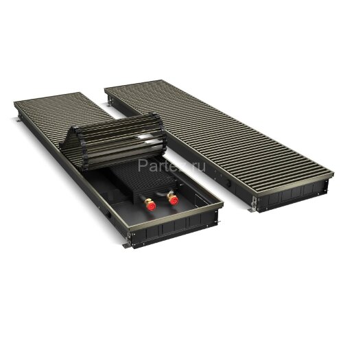 Конвектор внутрипольный Royal Thermo ATRIUM-75/300/2600-DG-U-DB