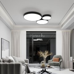 Потолочный светильник Eurosvet 90318/1 черный