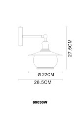 Бра Globo 69030W
