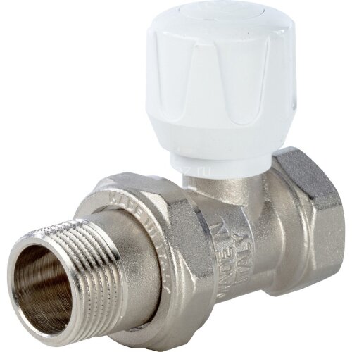 Клапан ручной терморегулирующий прямой 3/4" Stout