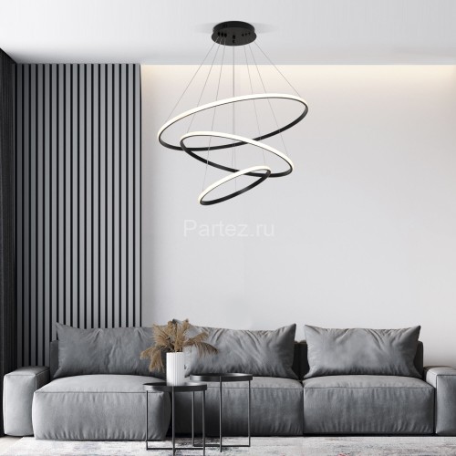 Подвесной светильник Eurosvet 90264/3 черный