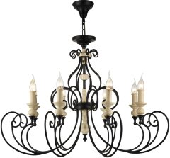 Подвесная люстра Maytoni H631-PL-08-B