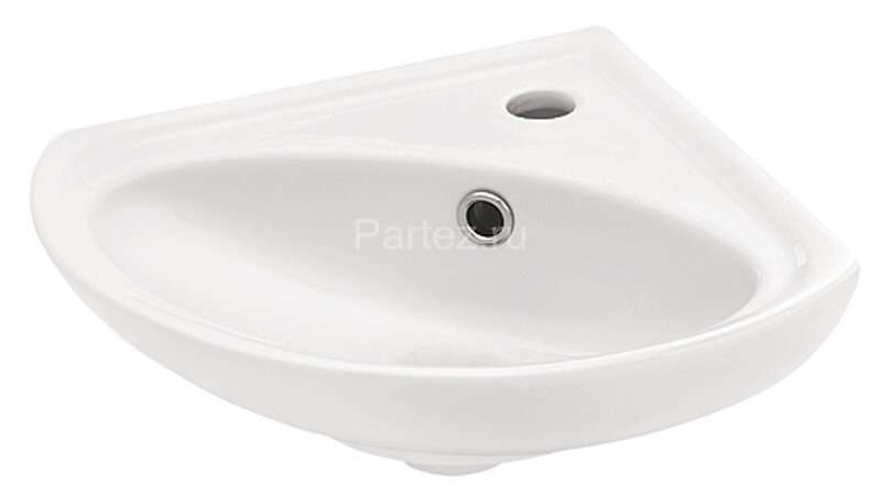 Раковина Santek "Ирис-36", угловая, белая (1.WH11.0.514)