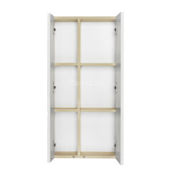 Шкафчик AQUATON Мишель подвесной, дуб эндгрейн/белый (1A243903MIX40)