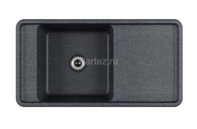 Мойка для кухни Aquaton Беллис 97 графит (1A725132BS210)