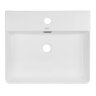 Раковина накладная Azario 500х420х120 прямоугольная, матовый белый (AZ-2173-S-MW)