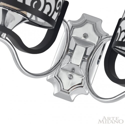 Бра Arte Milano 304957/2W Bk/Ni