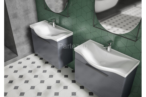 Раковина Lapino BASIC 100, белая (100X45X17,5)