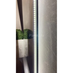 Зеркало AZARIO INCANTO 600х1000 бесконтактный сенсорный выключатель, подсветка с диммером, цвет черн