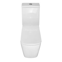 Унитаз-компакт Azario Ferra 365х650х785 напольный, безободковый, с быстросъемным сиденьем микролифт 