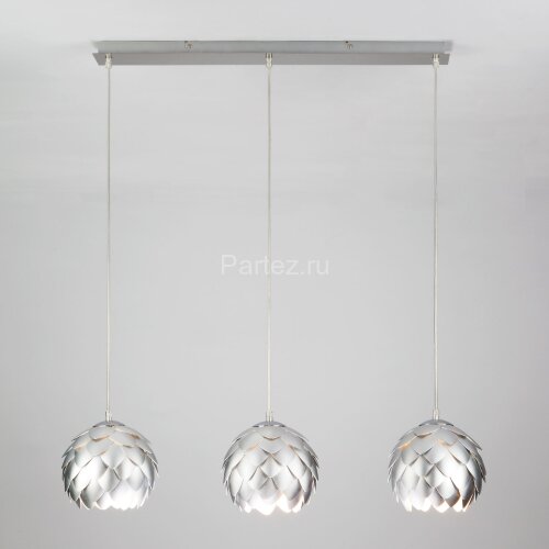 Подвесной светильник Bogate's 304/3 серебро / хром