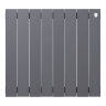Биметаллический радиатор Royal Thermo PianoForte  500/100-8 (Silver Satin)