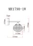 Бра MyFar MR1790-1W