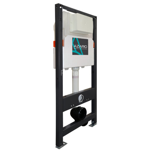 Сет AZARIO NEW Инсталляция для подвесного унитаза 3/6л + подвесной унитаз Azario Grado безободковый,