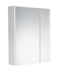 UP Шкаф зеркальный 800 мм, белый глянец