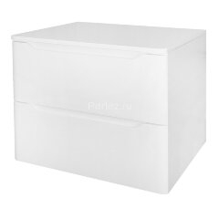 Тумба Azario LOTOS 60/2 600х460х500 подвесная, без раковины, белый глянцевый (CS00084142)