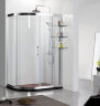 Душевое ограждение Azario VICTORIA 900х1200х1900 L, без поддона, прозрачное стекло 8 мм, цвет профиля серебро (AZ-NNQ2131-1-L 900)