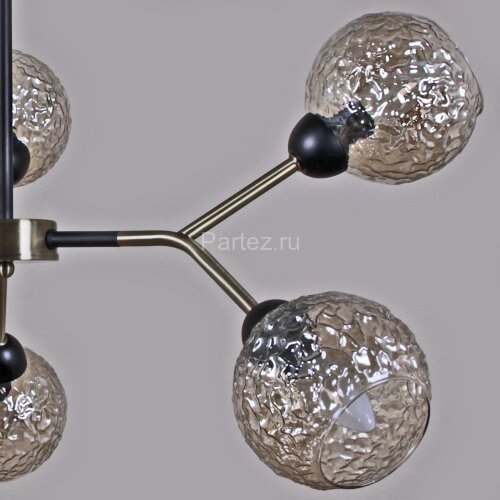 Потолочная люстра ILLUMICO IL0268-6PSQ-79 BK AB