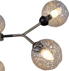 Потолочная люстра ILLUMICO IL0268-6PSQ-79 BK AB