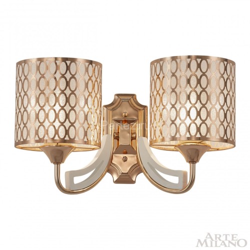 Бра Arte Milano 303387/2W Wh/Gd