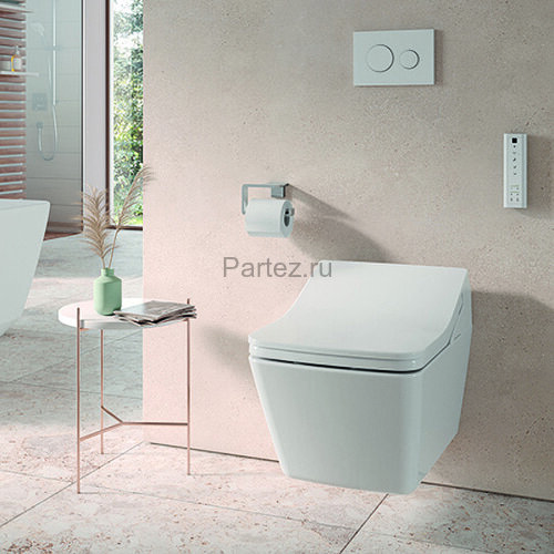 TOTO RX TCF896CG#NW1 Сиденье-биде TOTO WASHLET SX с технологией EWATER+,с пультом дистанционного упр