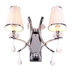 Бра Lumina Deco LDW 66247-2 WT+CHR