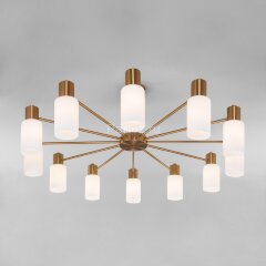 Потолочная люстра Eurosvet 70160/12 латунь