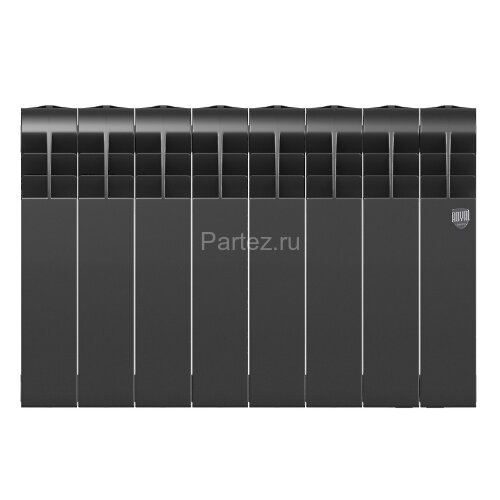 Биметаллический радиатор Royal Thermo BiLiner Noire Sable 350/87-10