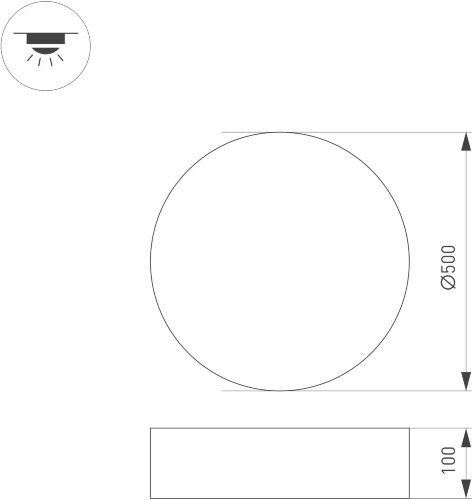 Потолочный светильник Arlight 022998(3)
