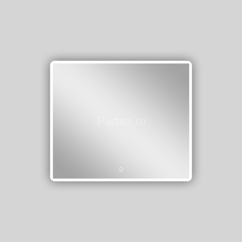 Зеркало AZARIO Lucia 800х680 с подсветкой, сенсорный выключатель с функцией диммера (AZ-Z-061-1CS)