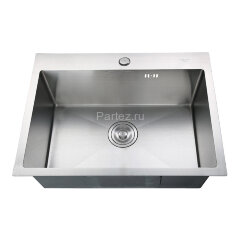 Мойка H6045 MELANA ProfLine 3,0/200 САТИН врезная прямоугольная с коландером H6045