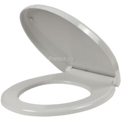 Сиденье для унитаза Jacob Delafon July быстросъемное с микролифтом, белое (017503)