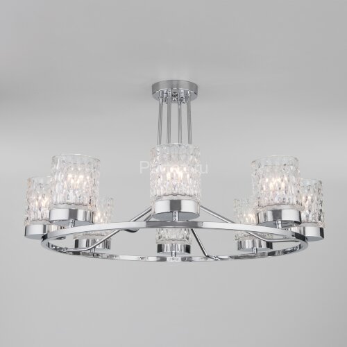 Потолочная люстра Eurosvet 60127/8 хром