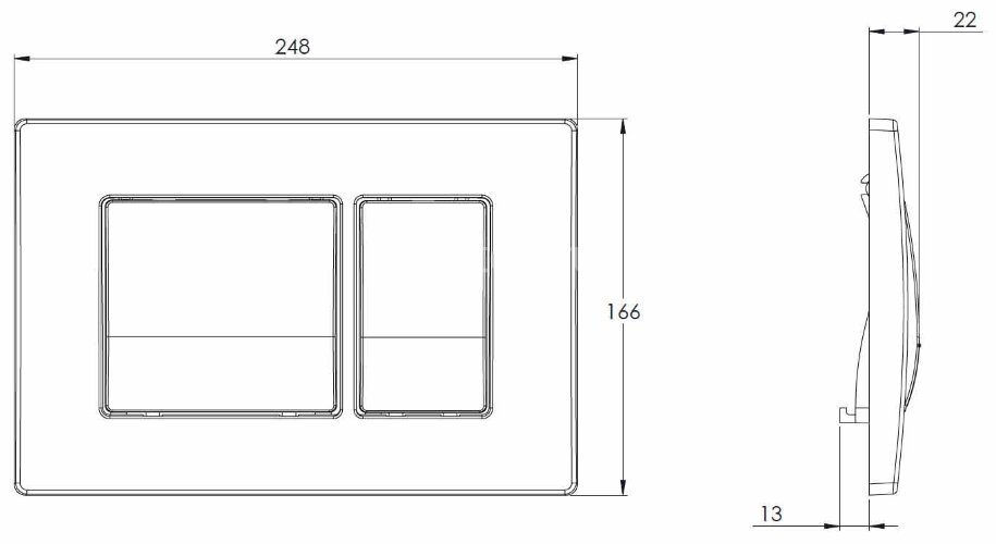 Сет AZARIO инсталляция с панелью смыва + Fora с сидением микролифт +клавиша 0030, хром матовый (AZ-8