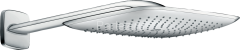 Hansgrohe 27437000 Верхний душ PuraVida 400 мм, держатель 387 мм, 1/2