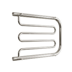 Полотенцесушитель водяной ДВИН D 50/70 c полкой, 1"-1/2" К0, полированный (4627085927730)