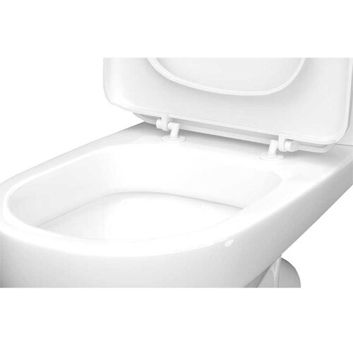 Унитаз-компакт Керамин Толедо Slim МСМЛ Инкоэр 350х650х750 с мягким тонким сидением Slim с микролифт