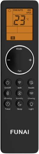 Инверторная сплит-система FUNAI DAIJIN Inverter RAC-I-DA25HP.D01 (комплект)