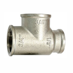 Тройник переходной ВР 1/2"х3/4"х1/2" VALTEC