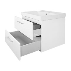 Комплект тумба Azario Ника 60 600х475х560 подвесная, с раковиной Tempo 60 (CS00091367)