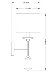 Бра Kutek ART-K-1(Z)
